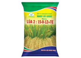 PHÂN BÓN LÚA 2: 15-0-12+TE